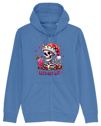 nonconformist de Crăciun - Lets get lit Bright Blue