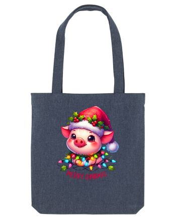 nonconformist de Crăciun - Merry oinkmas Midnight Blue