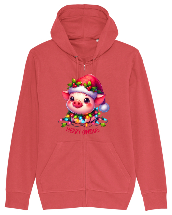 nonconformist de Crăciun - Merry oinkmas Carmine Red