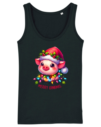 nonconformist de Crăciun - Merry oinkmas Black