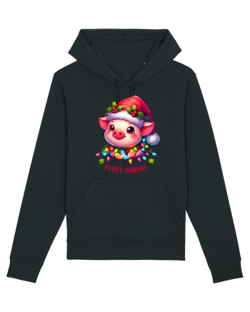 nonconformist de Crăciun - Merry oinkmas Black