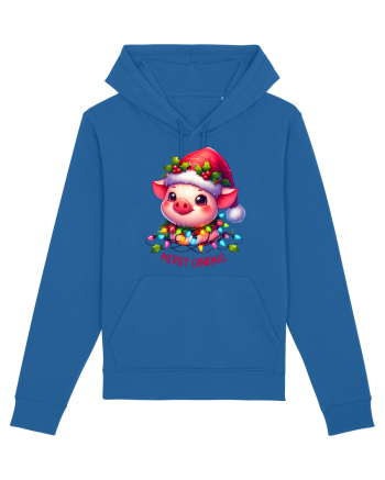 nonconformist de Crăciun - Merry oinkmas Royal Blue