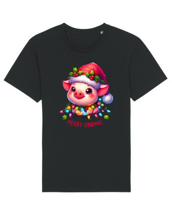 nonconformist de Crăciun - Merry oinkmas Black