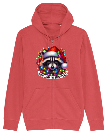 nonconformist de Crăciun - Sorry Santa I have been ferral Carmine Red