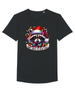 nonconformist de Crăciun - Sorry Santa I have been ferral Tricou mânecă scurtă guler larg Bărbat Skater