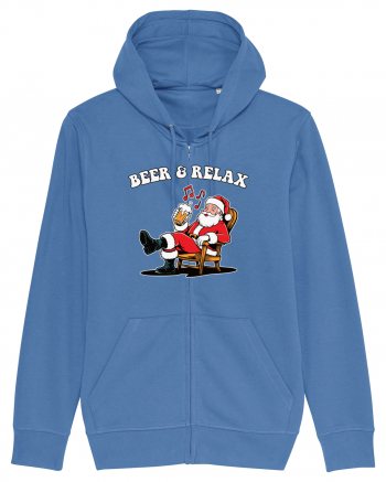 cu bere de Crăciun - Beer and relax Bright Blue