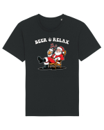 cu bere de Crăciun - Beer and relax Tricou mânecă scurtă Unisex Rocker