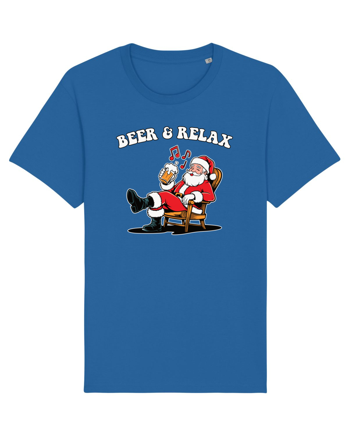 Tricou mânecă scurtă Unisex Rocker Royal Blue