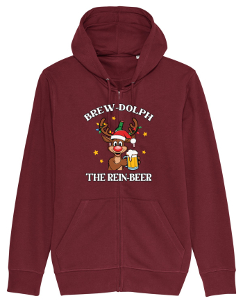cu bere de Crăciun - Brew-dolph the rein-beer Burgundy