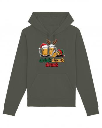 cu bere de Crăciun - Drink drank drunk Khaki