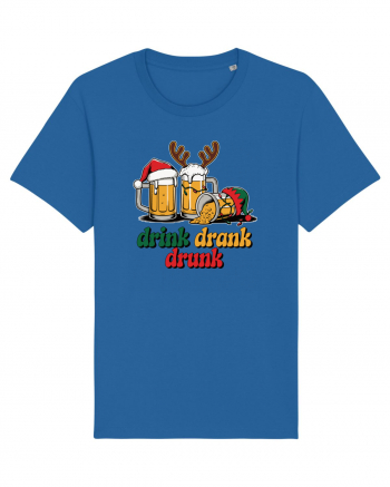 cu bere de Crăciun - Drink drank drunk Royal Blue