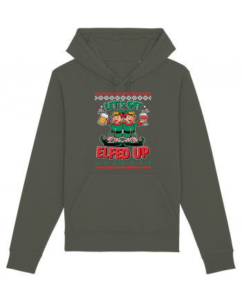 cu bere de Crăciun - Lets get elfed up Khaki