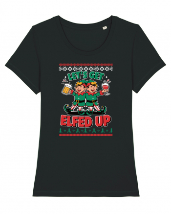 cu bere de Crăciun - Lets get elfed up Black