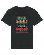 cu bere de Crăciun - Lets get elfed up Tricou mânecă scurtă Unisex Rocker