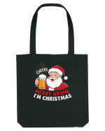 cu bere de Crăciun - Merry Drunk - I Am Christmas Sacoșă textilă