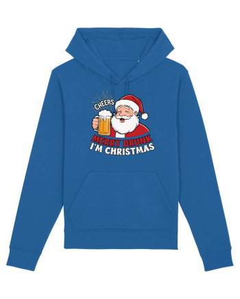 cu bere de Crăciun - Merry Drunk - I Am Christmas Royal Blue