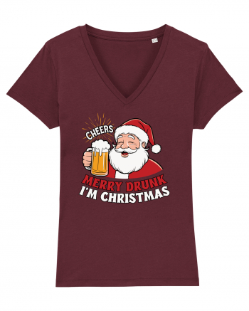 cu bere de Crăciun - Merry Drunk - I Am Christmas Burgundy