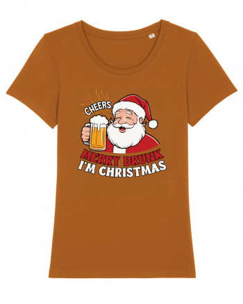 cu bere de Crăciun - Merry Drunk - I Am Christmas Roasted Orange