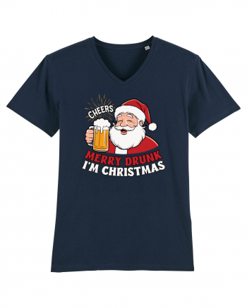 cu bere de Crăciun - Merry Drunk - I Am Christmas French Navy