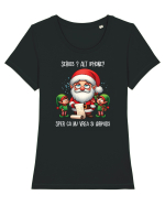 pentru cadou Secret Santa - Alt iPhone ? Tricou mânecă scurtă guler larg fitted Damă Expresser