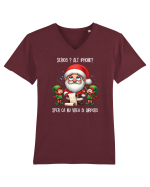 pentru cadou Secret Santa - Alt iPhone ? Tricou mânecă scurtă guler V Bărbat Presenter