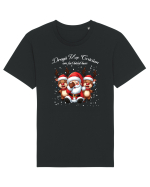 pentru cadou Secret Santa - Dragă Moș Crăciun - am fost băiat bun Tricou mânecă scurtă Unisex Rocker