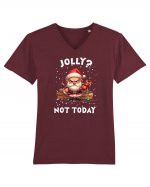 pentru cadou Secret Santa - Jolly - not today Tricou mânecă scurtă guler V Bărbat Presenter