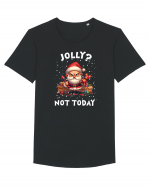 pentru cadou Secret Santa - Jolly - not today Tricou mânecă scurtă guler larg Bărbat Skater