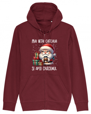 pentru cadou Secret Santa - Mai întâi cafeaua și apoi Crăciunul Burgundy