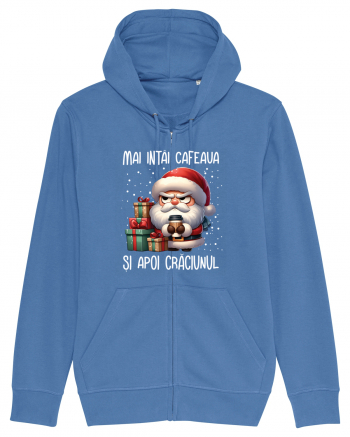 pentru cadou Secret Santa - Mai întâi cafeaua și apoi Crăciunul Bright Blue