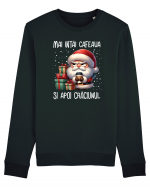 pentru cadou Secret Santa - Mai întâi cafeaua și apoi Crăciunul Bluză mânecă lungă Unisex Rise