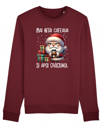 pentru cadou Secret Santa - Mai întâi cafeaua și apoi Crăciunul Burgundy