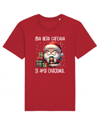 pentru cadou Secret Santa - Mai întâi cafeaua și apoi Crăciunul Red