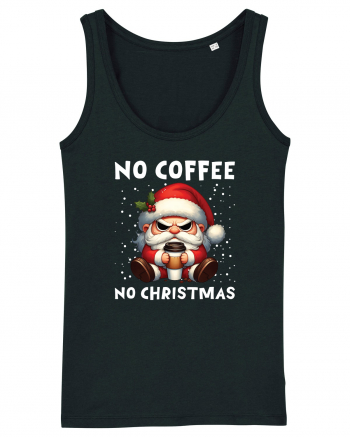 pentru cadou Secret Santa - No coffee no Christmas Black