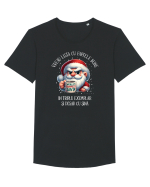 pentru cadou Secret Santa - Vreau lista cu faptele bune Tricou mânecă scurtă guler larg Bărbat Skater