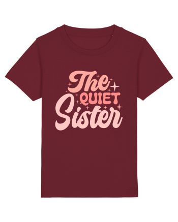The Quiet Sister Burgundy