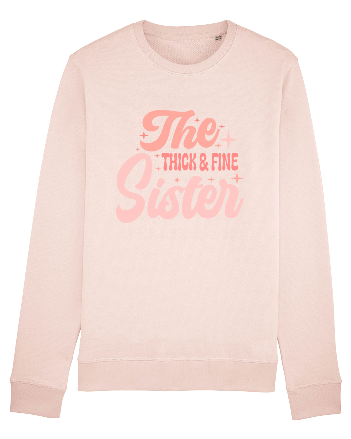 Bluză mânecă lungă Unisex Rise Candy Pink