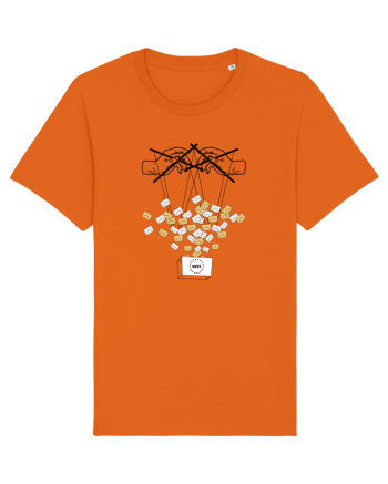 pentru vot negru Bright Orange