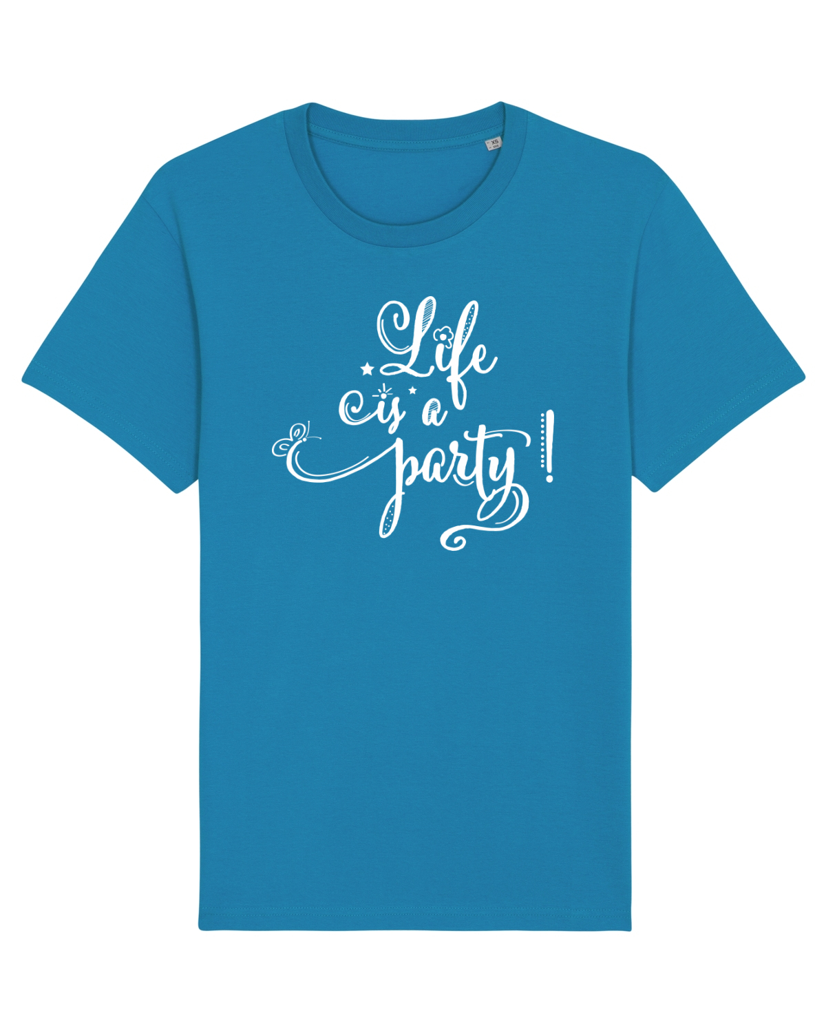 Tricou mânecă scurtă Unisex Rocker Azur