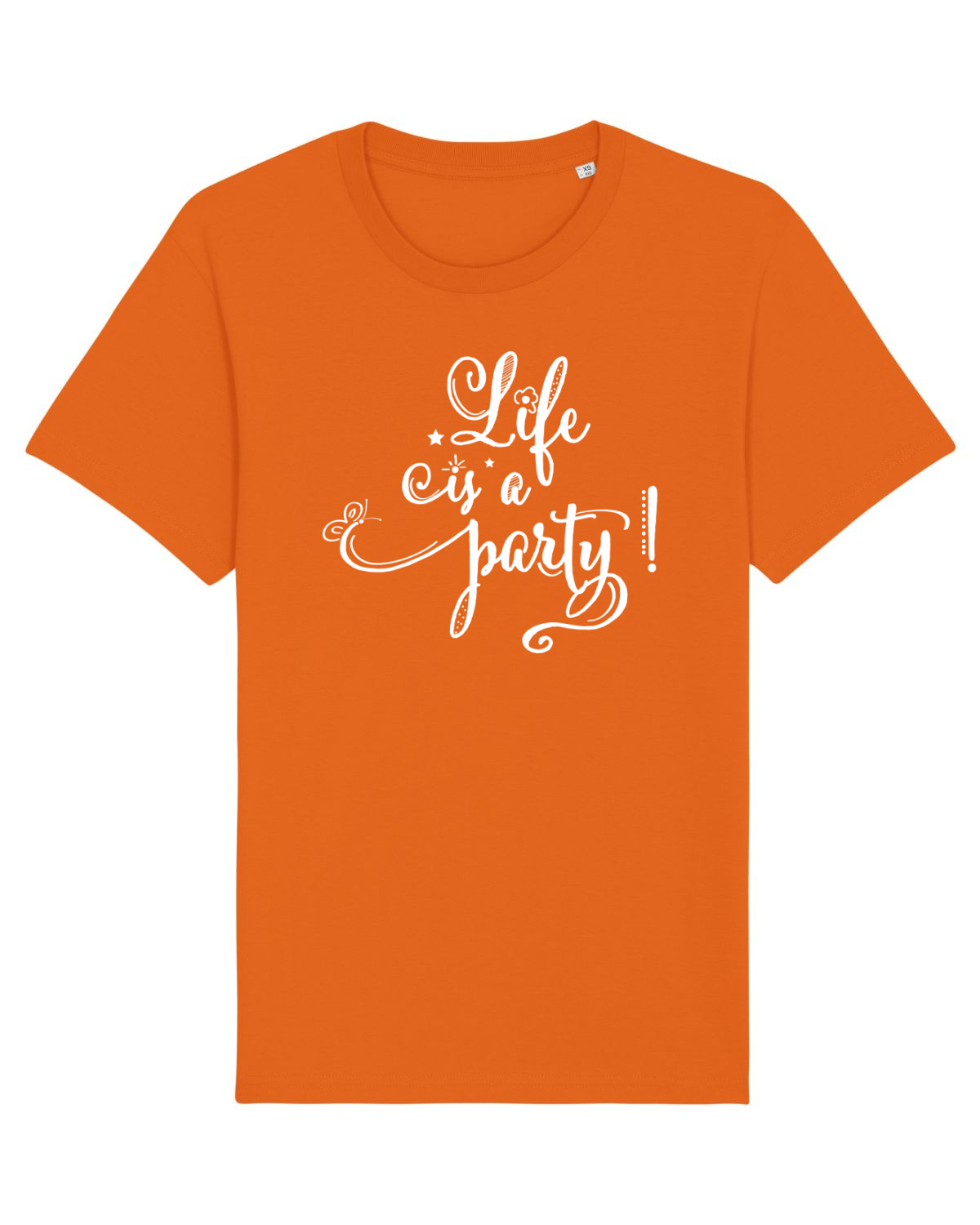 Tricou mânecă scurtă Unisex Rocker Bright Orange