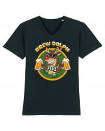 Brew Dolph Tricou mânecă scurtă guler V Bărbat Presenter