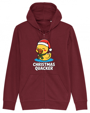 Christmas Quacker Burgundy