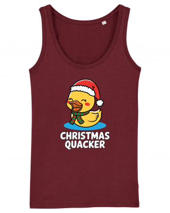 Christmas Quacker Burgundy