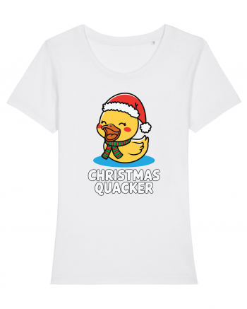 Christmas Quacker White