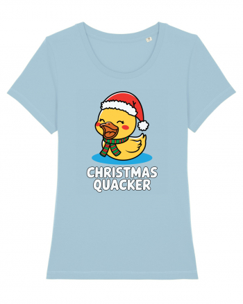 Christmas Quacker Sky Blue