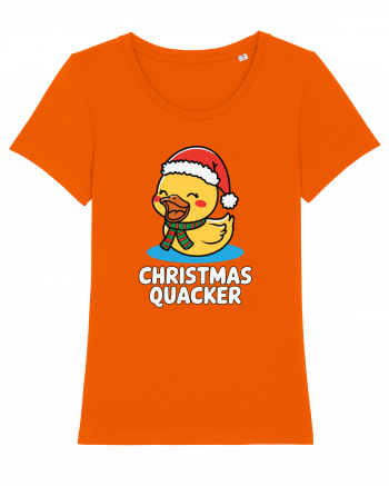 Christmas Quacker Bright Orange