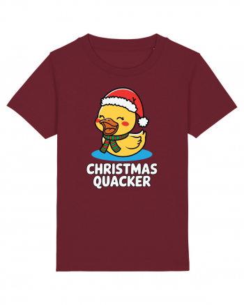 Christmas Quacker Burgundy