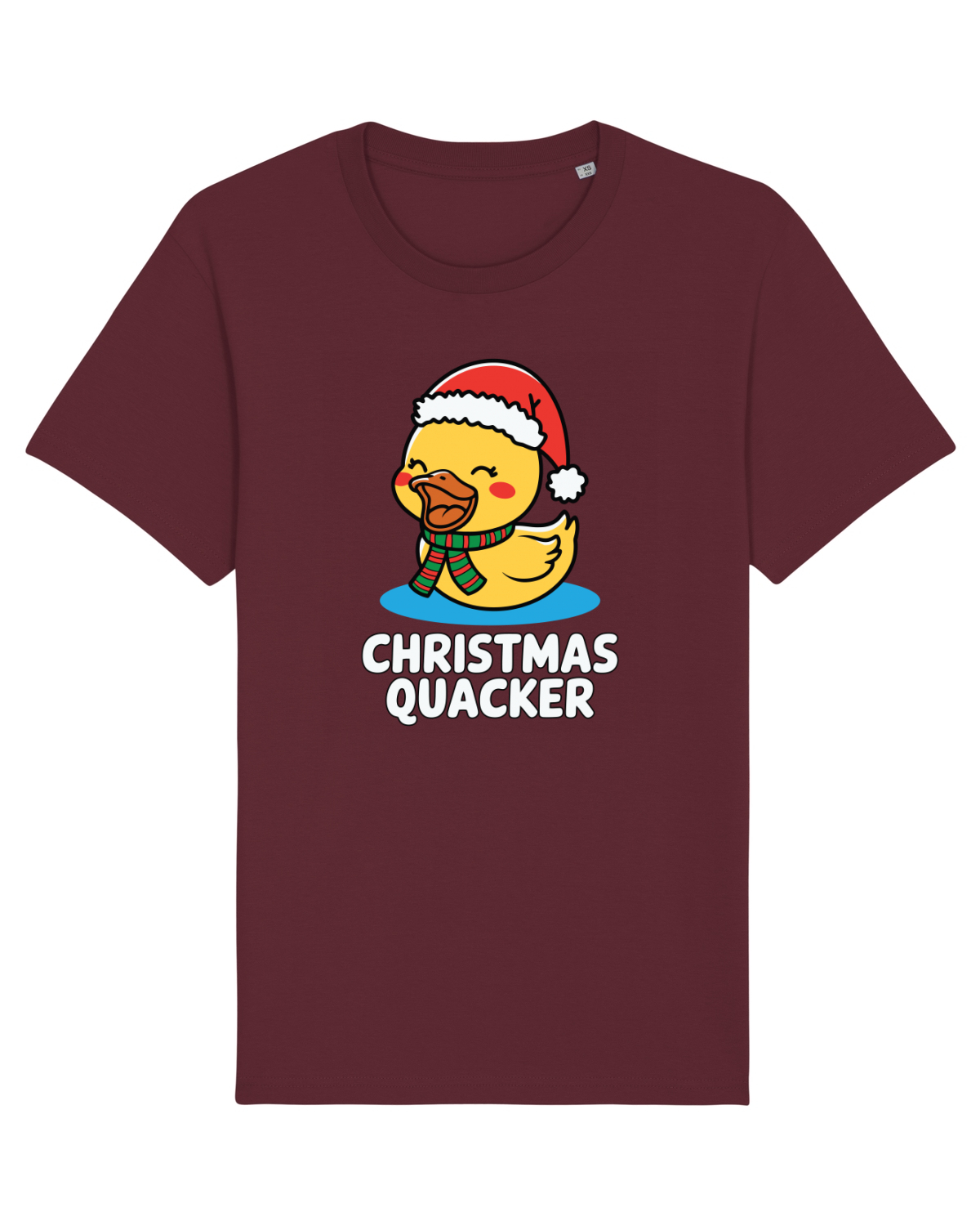 Tricou mânecă scurtă Unisex Rocker Burgundy