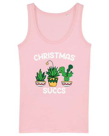 Christmas Succs Cotton Pink