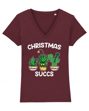 Christmas Succs Burgundy